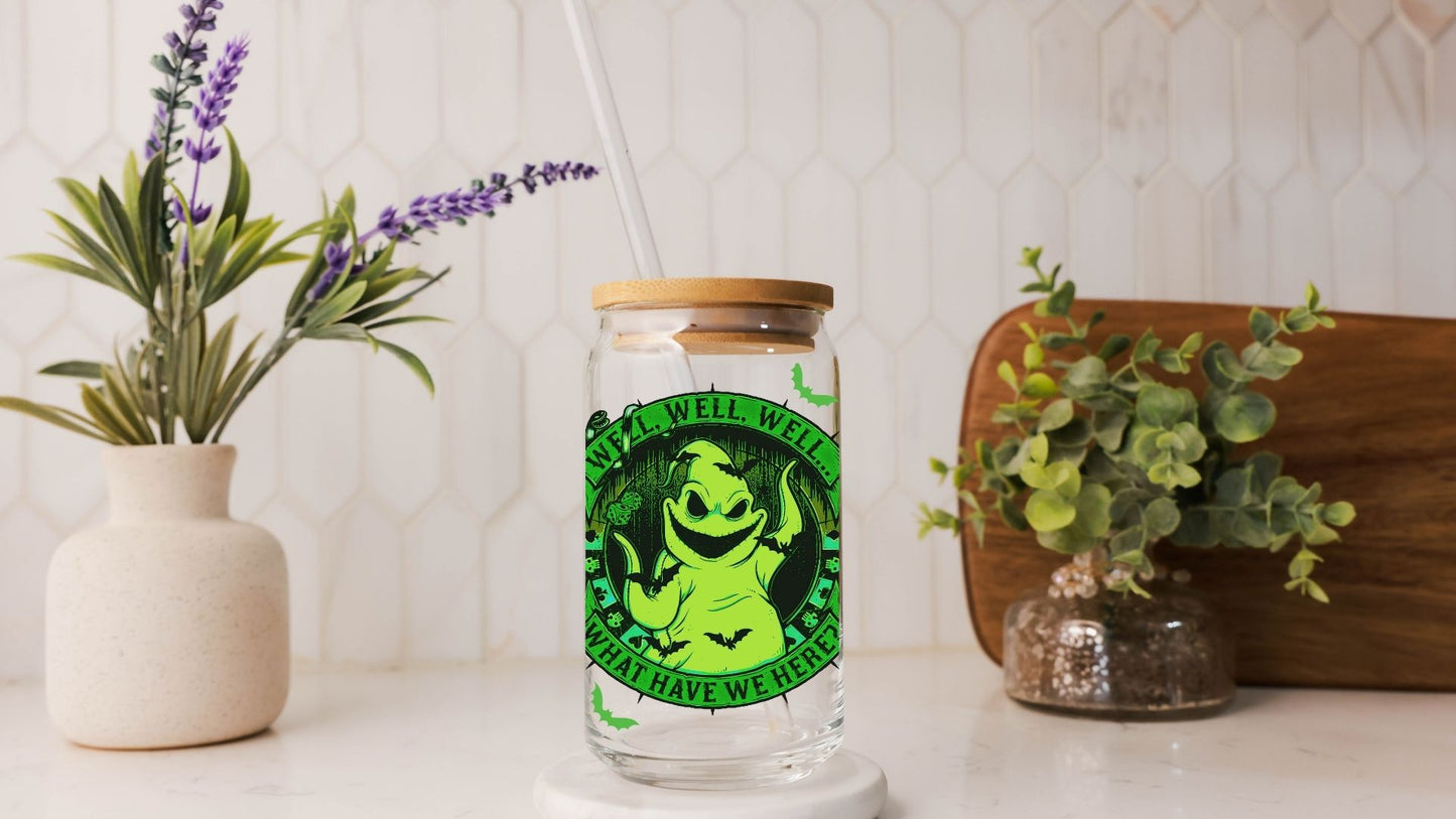 Oogie Boogie 16oz Glass Tumbler