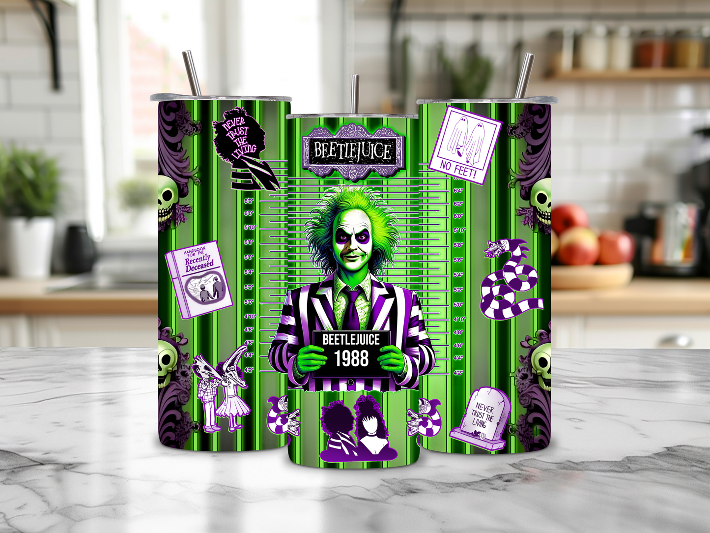 Beetlejuice 20oz Tumbler