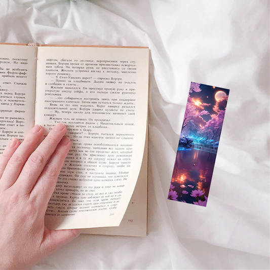 Enchanting Twilight Sky Bookmark