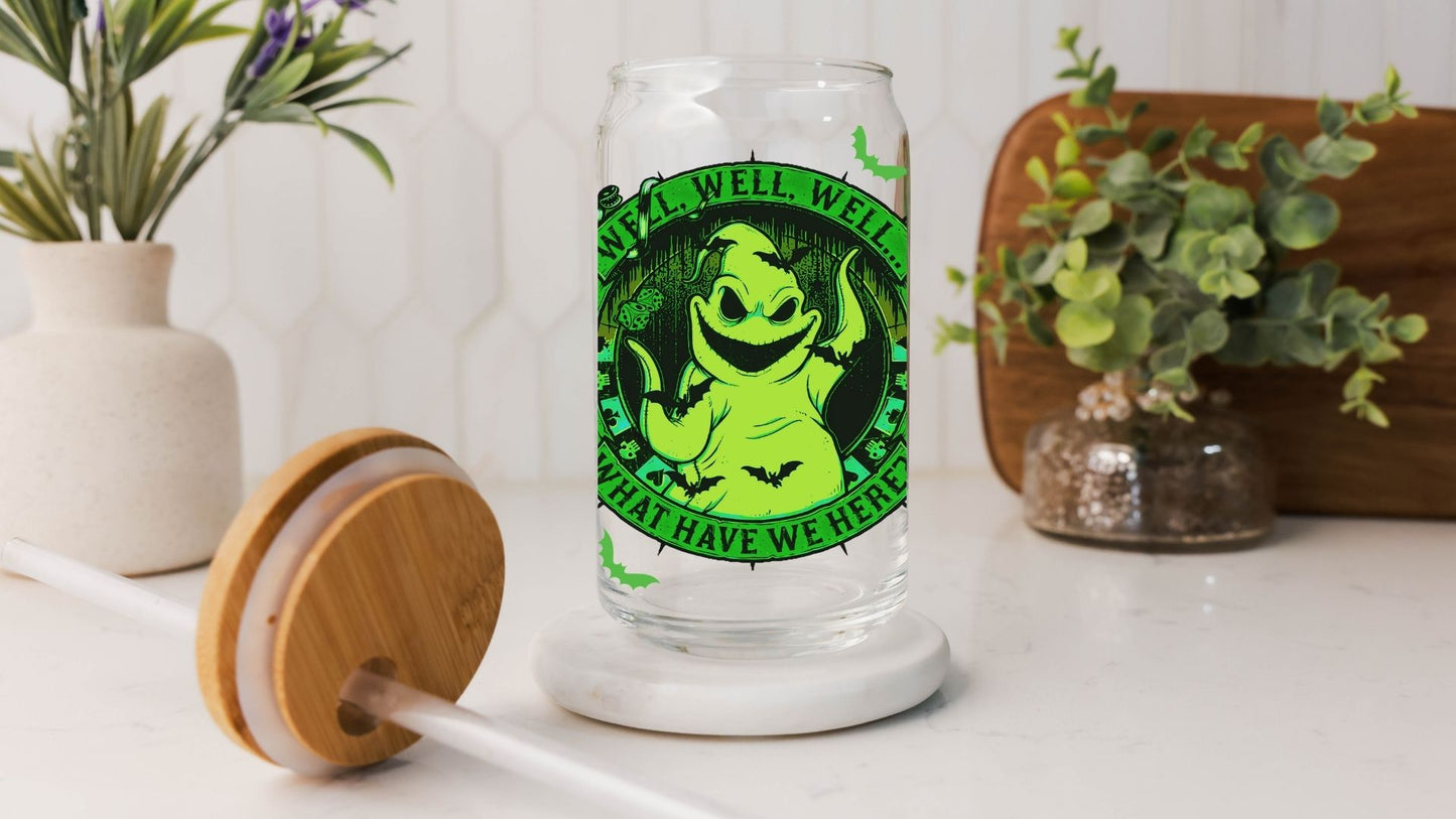 Oogie Boogie 16oz Glass Tumbler