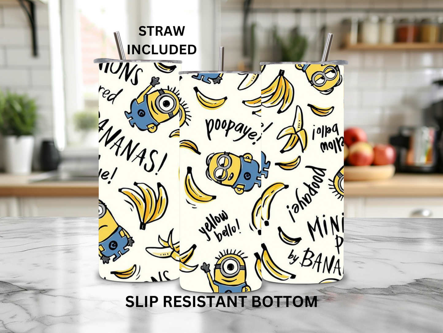 Banana Frenzy: Minion Tumbler