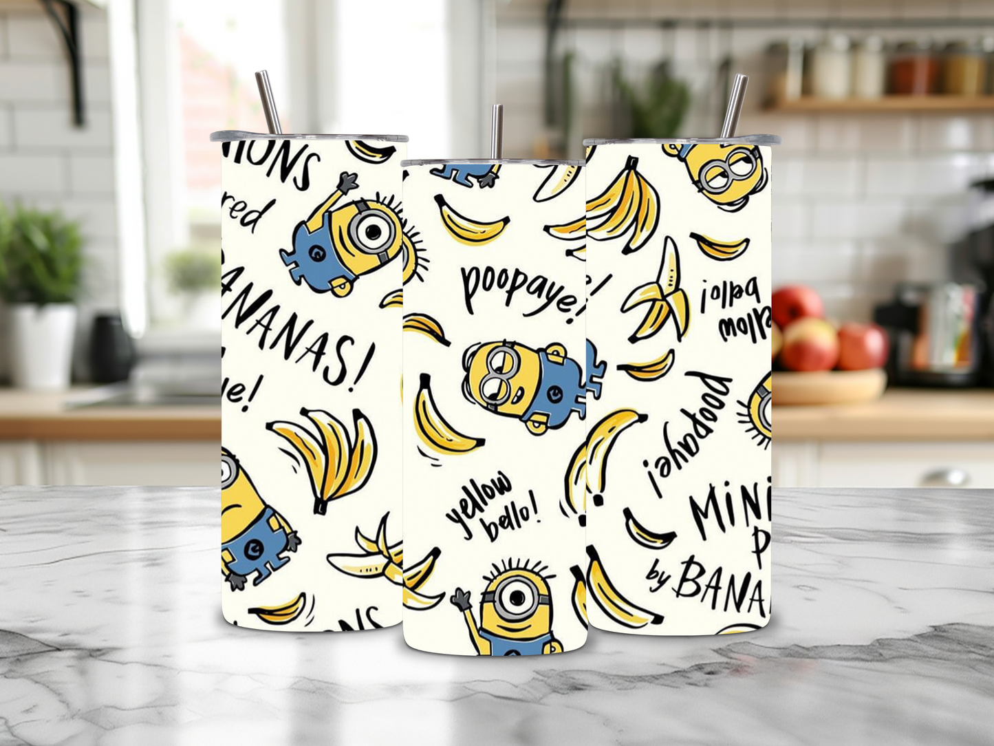 Banana Frenzy: Minion Tumbler