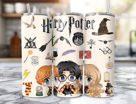 Harry Potter Themed 20oz Tumblers - Magical Drinkware Collection